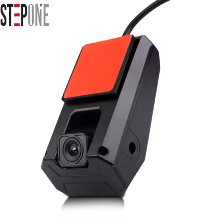 Caméra de surveillance 1080P pour véhicules, installation sur pare-brise, vision nocturne et grand angle, idéale pour minibus scolaires et camions.